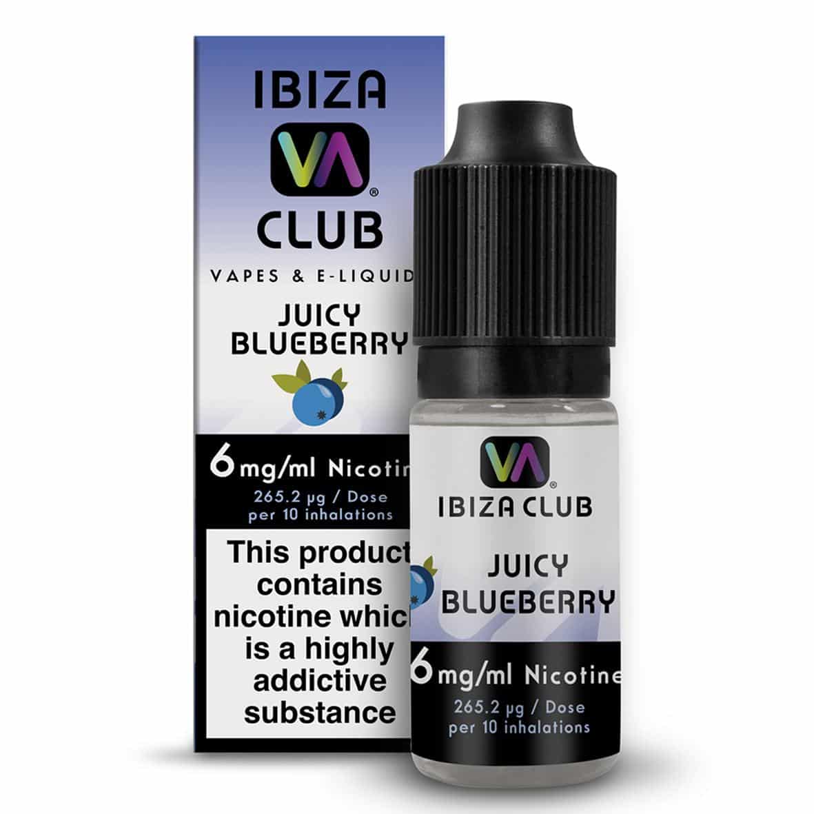 Blueberry Lemon Nic Salt E-Liquid by Blox, Free UK Delivery